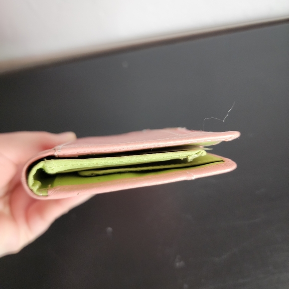 Vintage Fossil Pink Watermelon Wallet - Picture 9 of 10